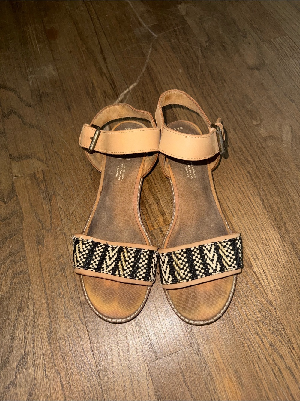 TOMS leather sandals